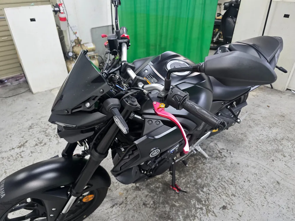 Yamaha YZF-R25, mat black, фото 12