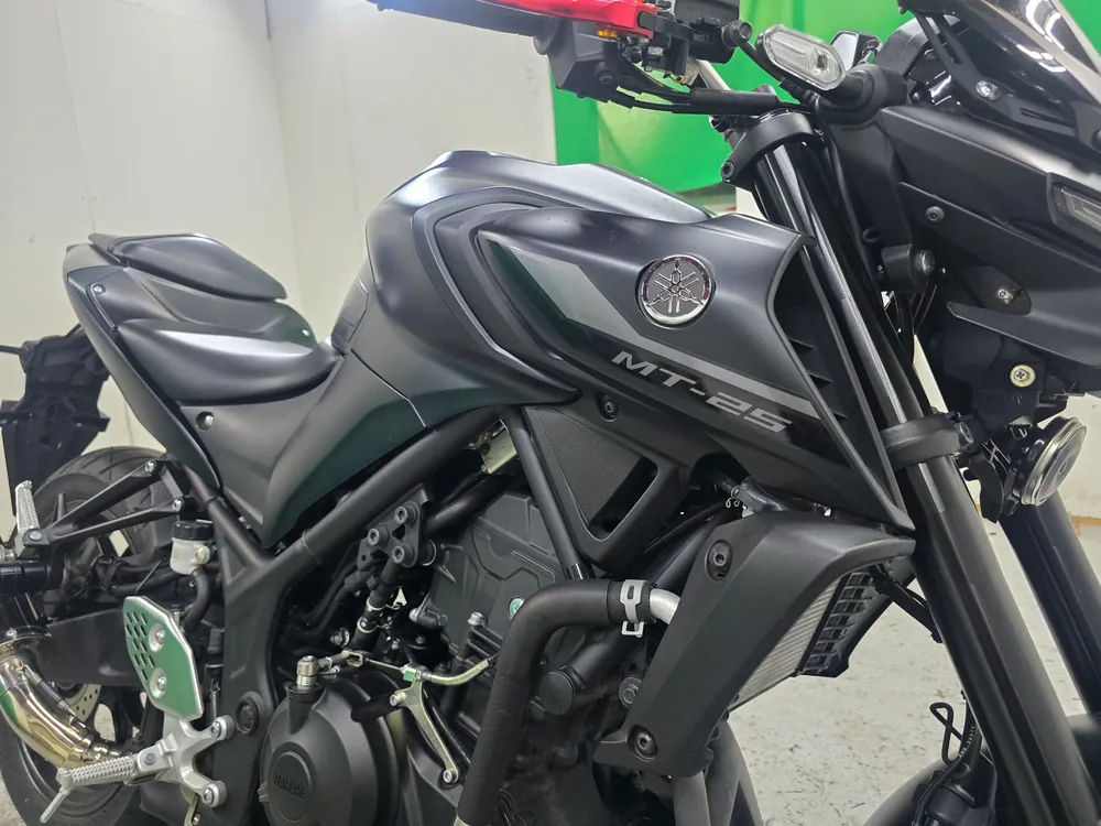 Yamaha YZF-R25, mat black, фото 15