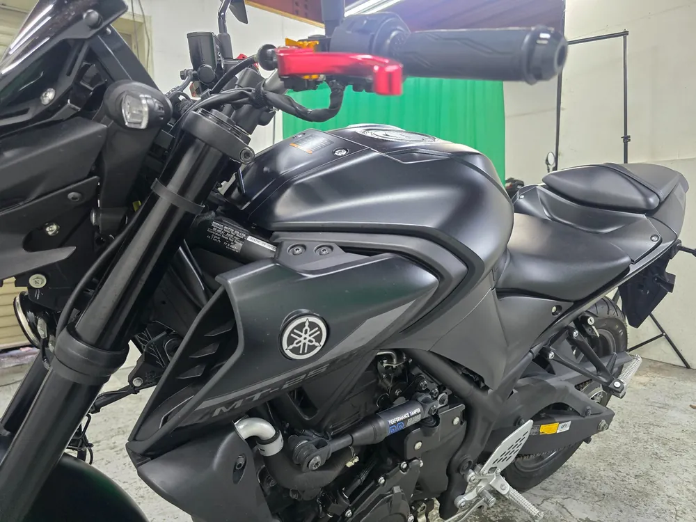 Yamaha YZF-R25, mat black, фото 16