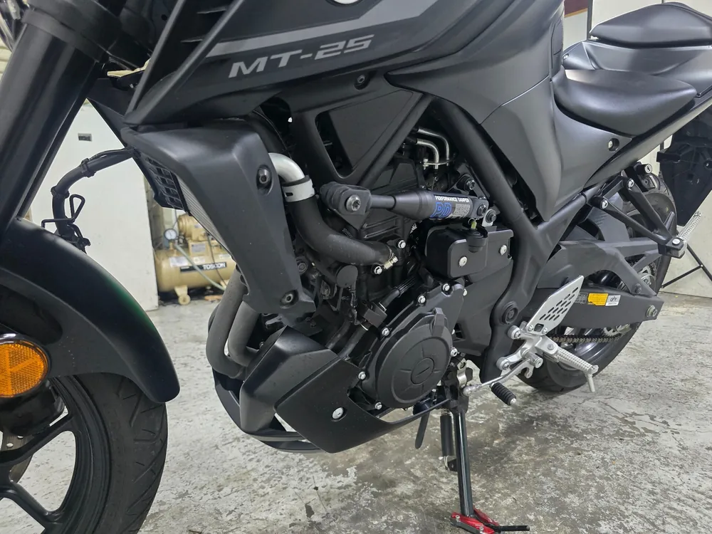Yamaha YZF-R25, mat black, фото 17