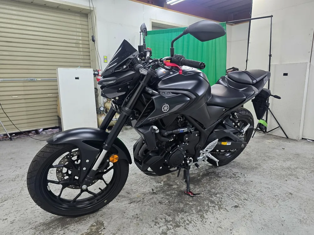 Yamaha YZF-R25, mat black, фото 4
