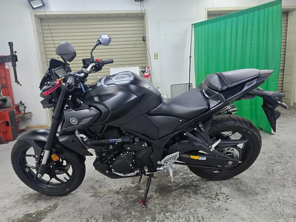 Yamaha YZF-R25, mat black, фото 5