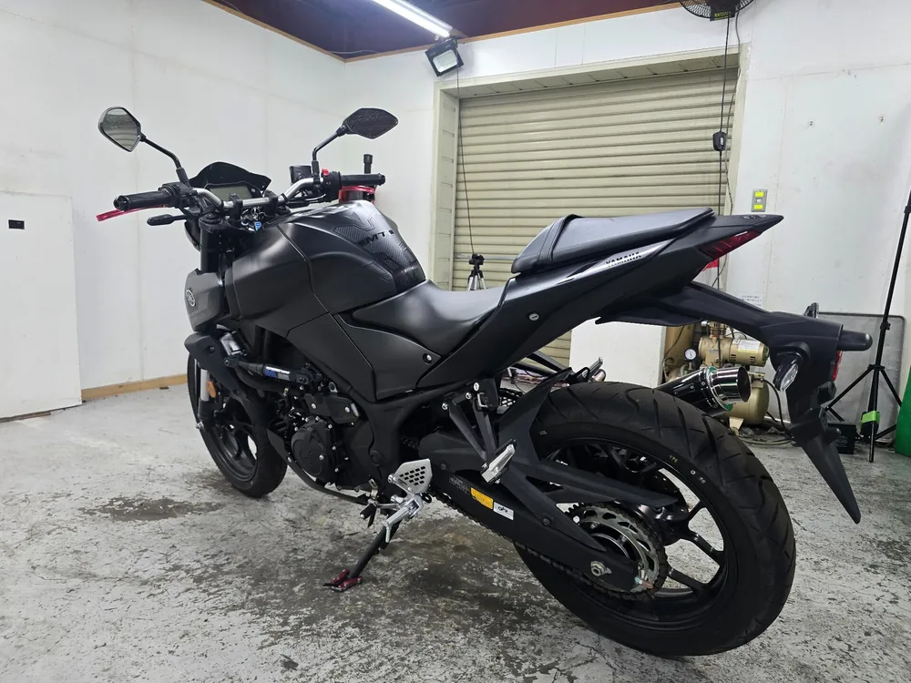 Yamaha YZF-R25, mat black, фото 6