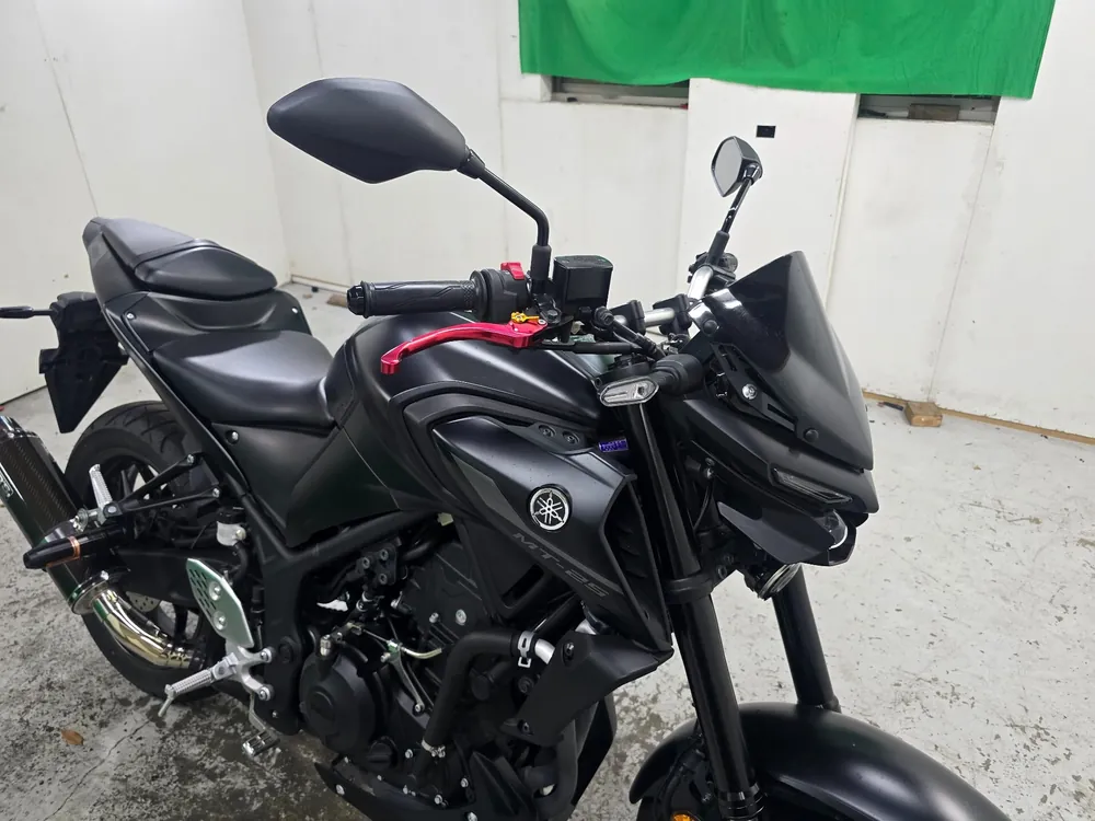 Yamaha YZF-R25, mat black, фото 7