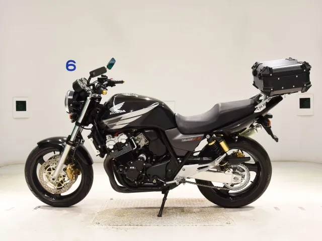 Honda CB400 Super Four 2004, чёрный, фото 2