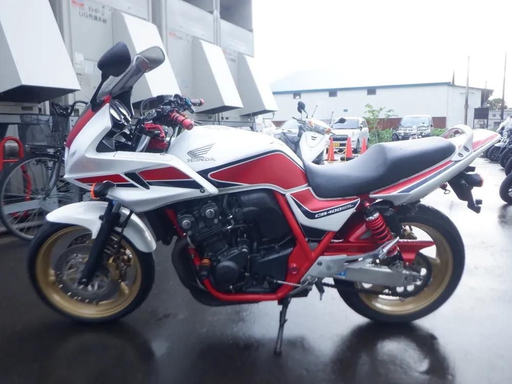 Honda CB400SB 2012, white / red, фото 2