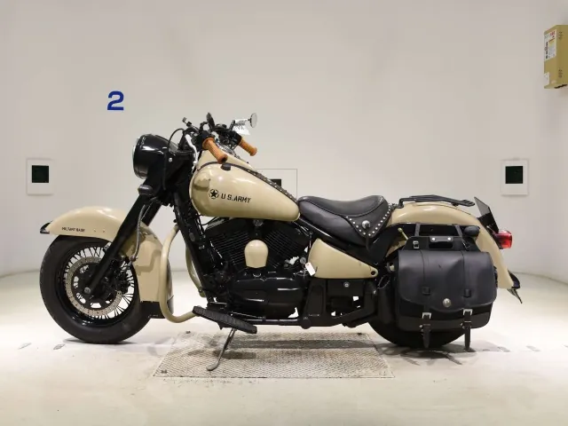 Kawasaki Vulcan 400 Classic 1997, бежевый, фото 2