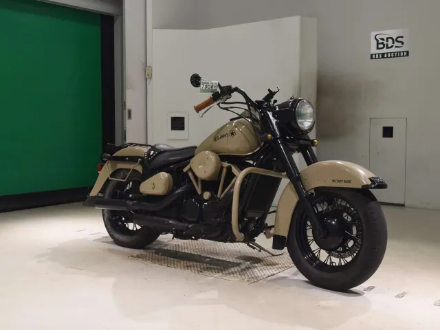 Kawasaki Vulcan 400 Classic 1997, бежевый, фото 3