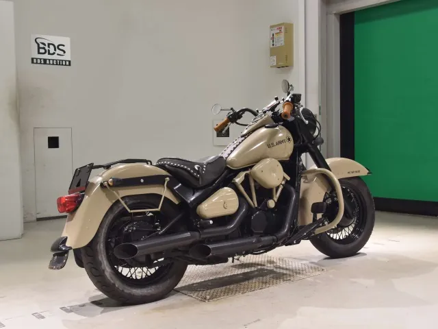 Kawasaki Vulcan 400 Classic 1997, бежевый, фото 5