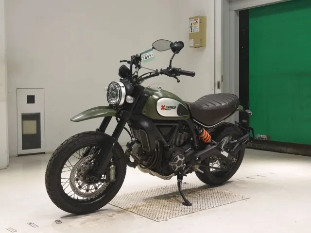 Ducati SCRAMBLER URBAN EN 2015, зелёный, фото 4