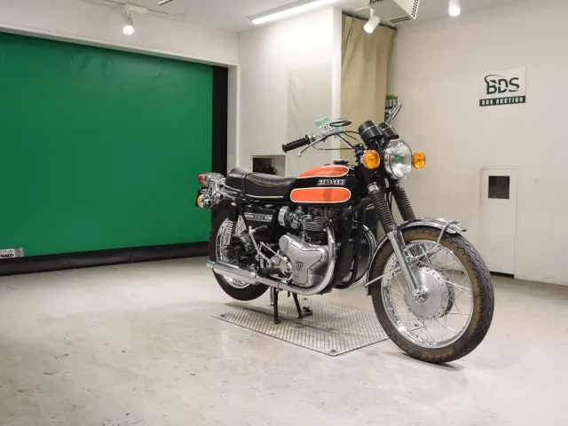 Kawasaki W1, black | orange, фото 3
