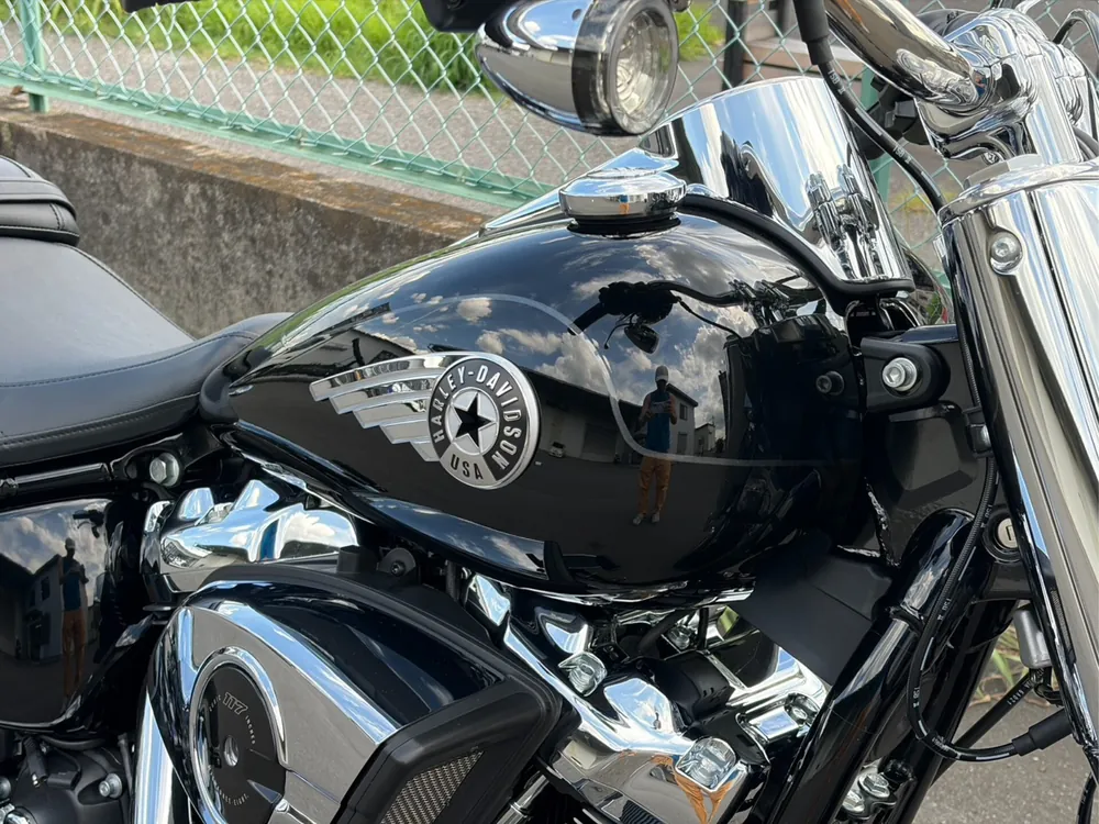 Harley-Davidson FLFB 2026, чёрный, фото 4