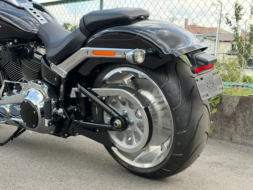 Harley-Davidson FLFB 2026, чёрный, фото 6