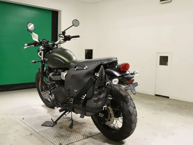Triumph Street Scrambler 2017, зелёный, фото 6