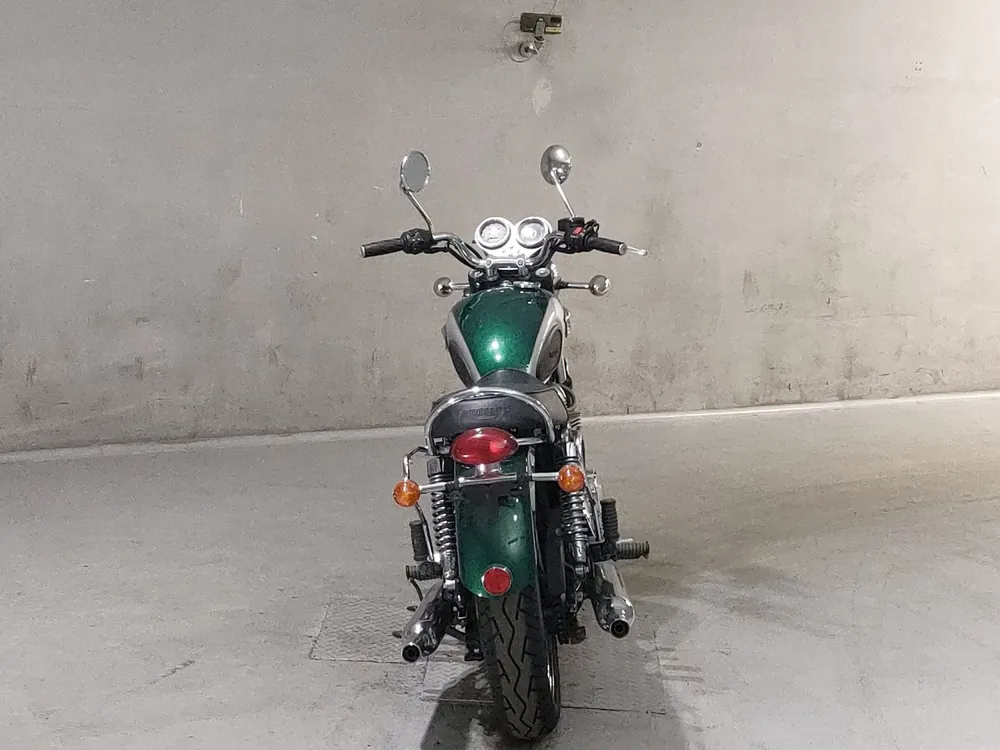 Triumph Bonneville Se 2002, silver / green, фото 4