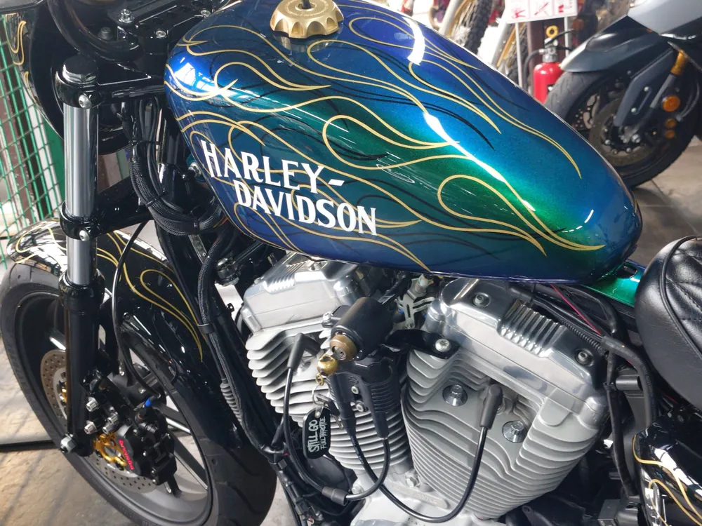 Harley-Davidson Sportster XL883L из Японии, фото 13