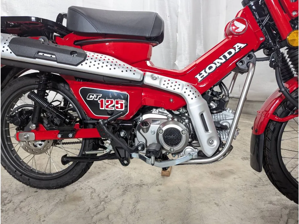 Honda CT125 Hunter Cub, красный, фото 5