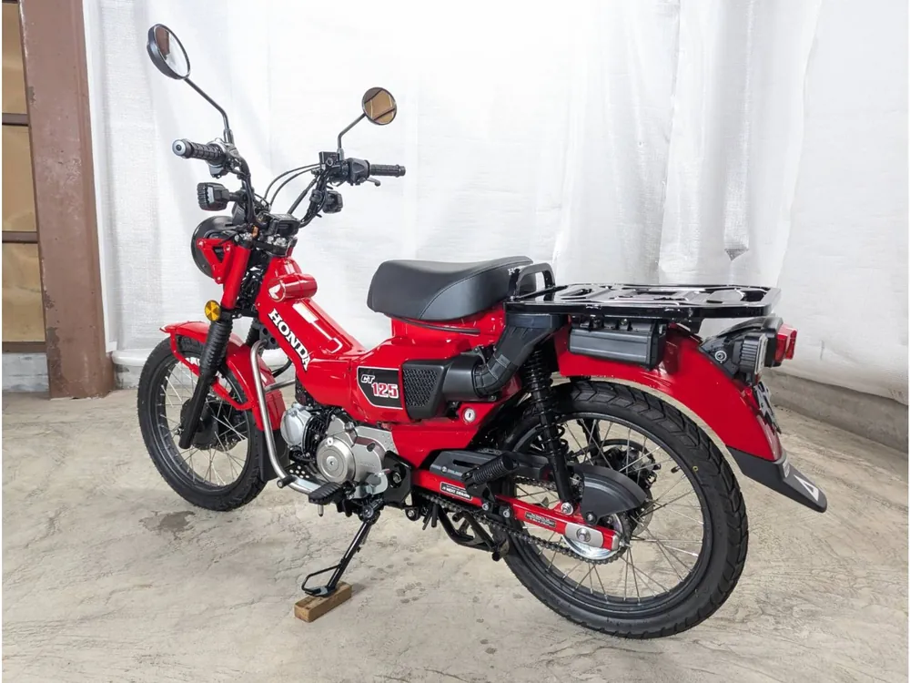 Honda CT125 Hunter Cub, красный, фото 9