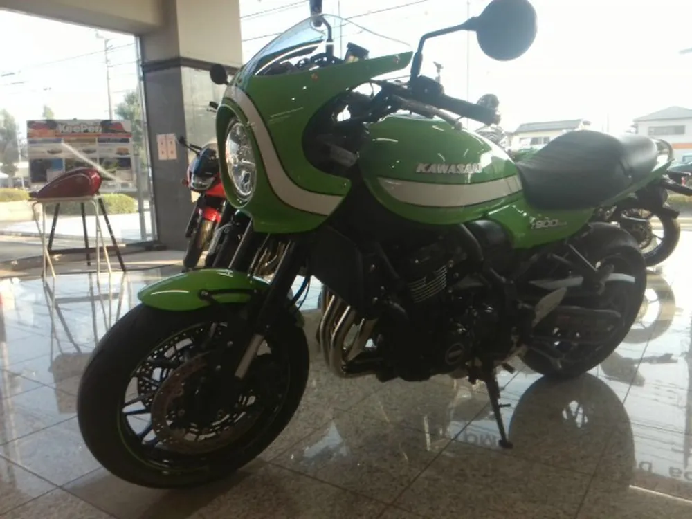 Kawasaki Z900RS 2019, lime, фото 2