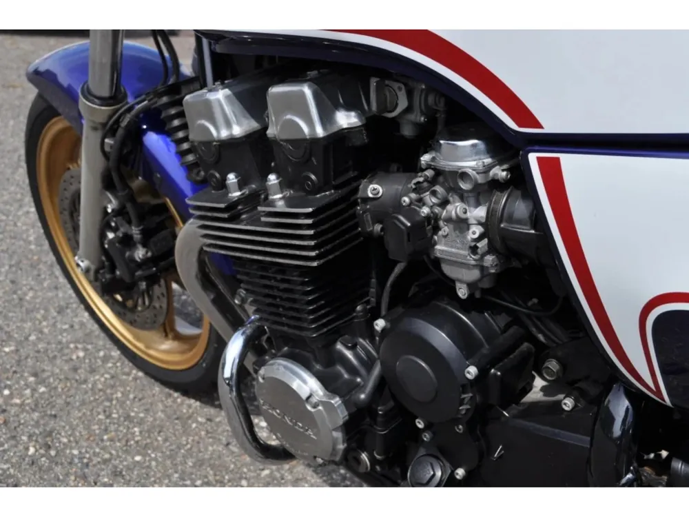Honda CB750 2005, белый, синий, фото 9