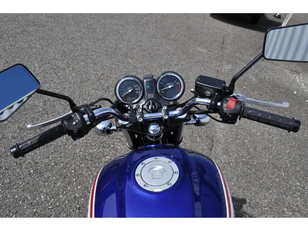 Honda CB750 2005, белый, синий, фото 10