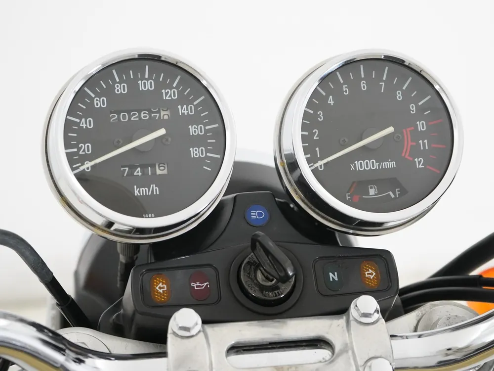 Kawasaki Zephyr750RS 1995, navy blue/gold, фото 3