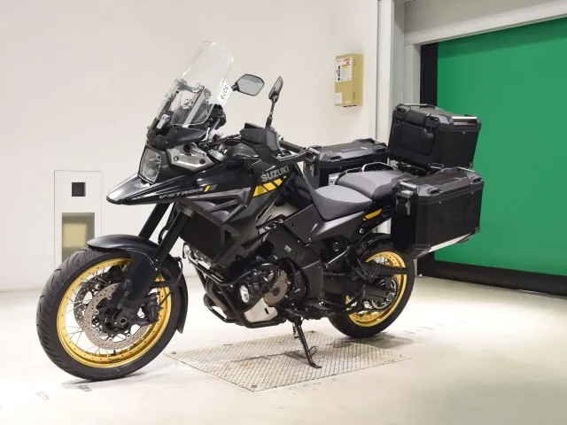 Suzuki V Strom 1050De 2021, чёрный, фото 4