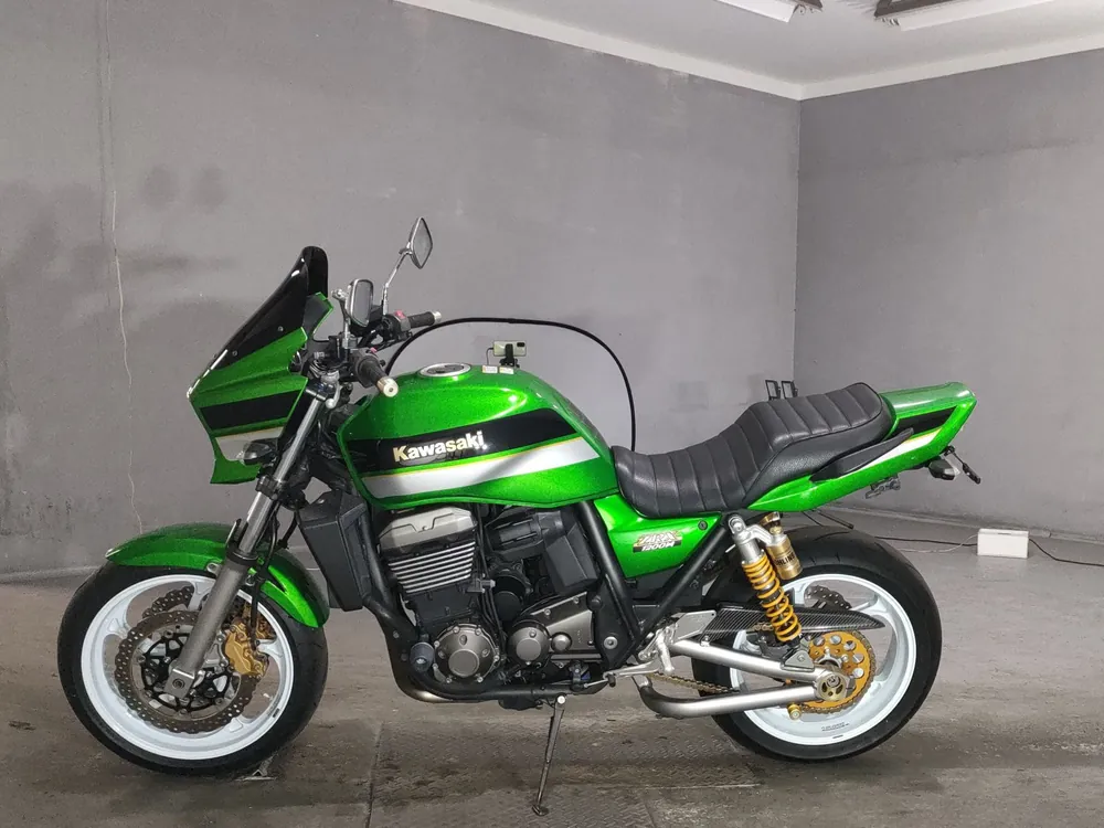Kawasaki ZRX1200DAEG 2013, зелёный, фото 2
