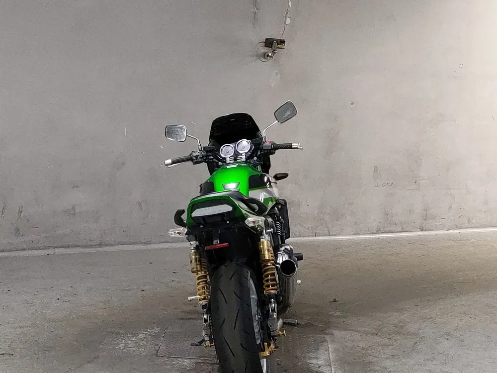 Kawasaki ZRX1200DAEG 2013, зелёный, фото 4