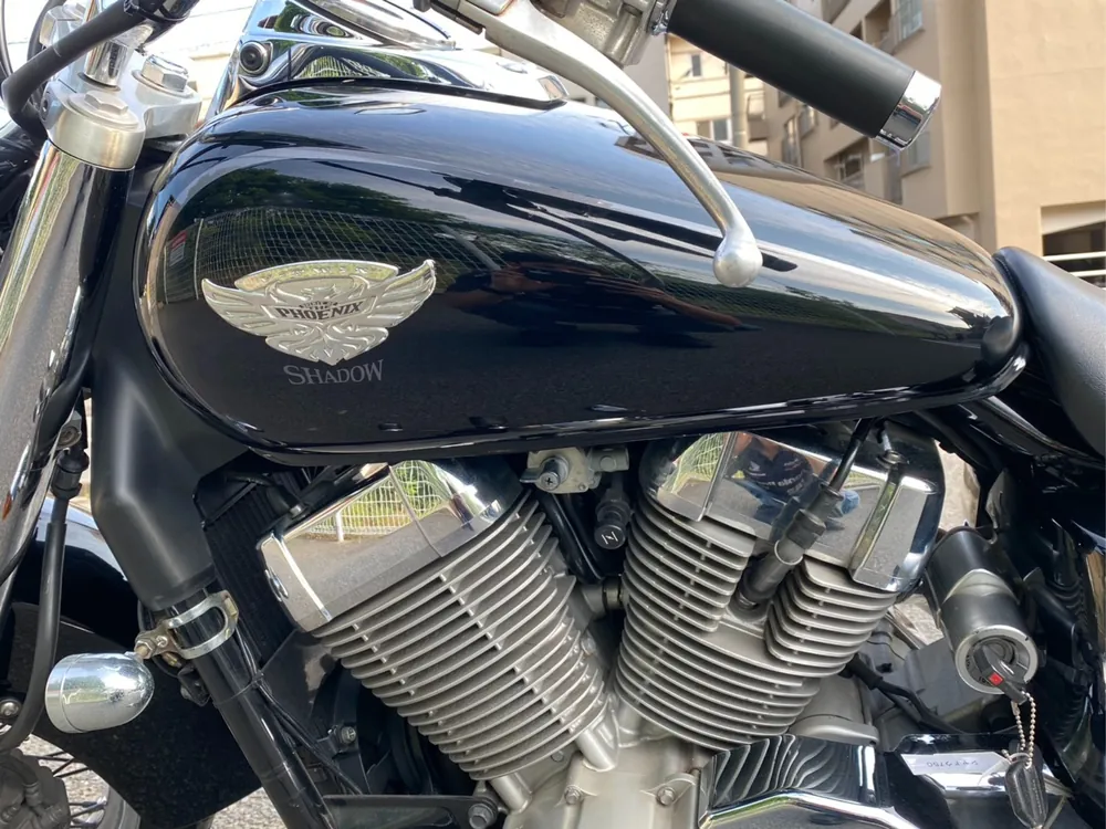 Honda Shadow 750 2007, чёрный, фото 2