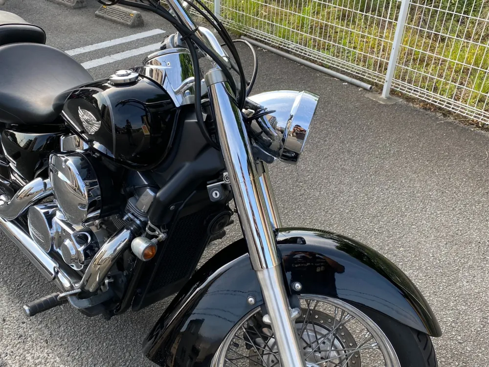Honda Shadow 750 2007, чёрный, фото 11