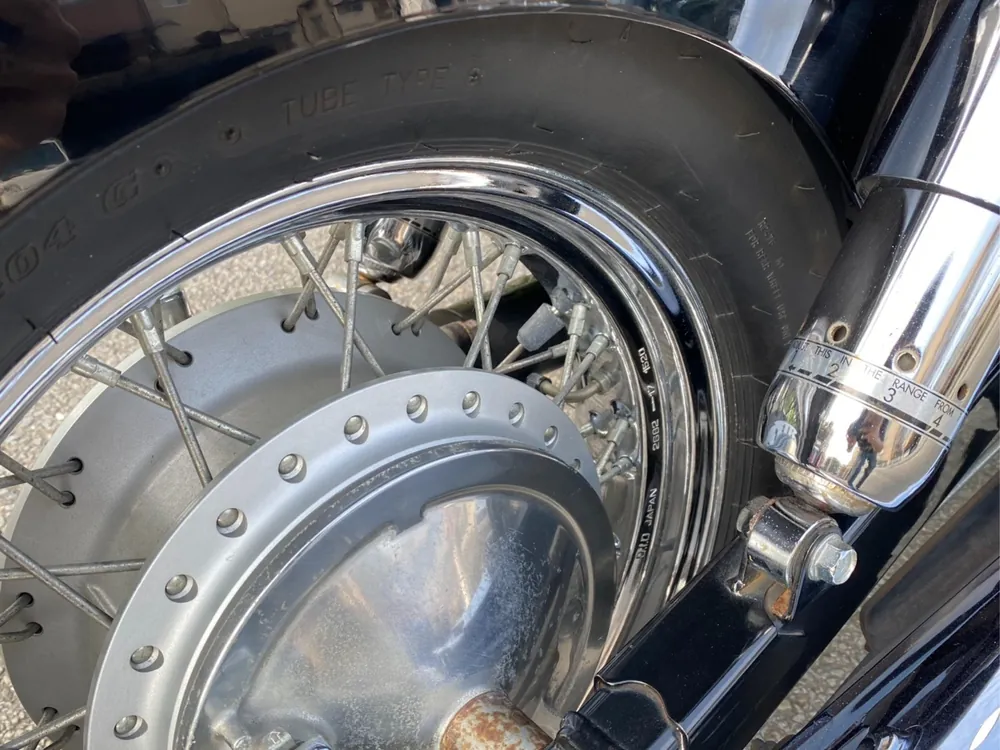 Honda Shadow 750 2007, чёрный, фото 12