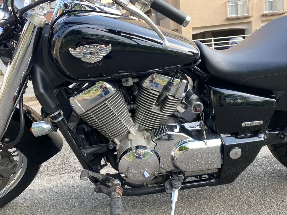 Honda Shadow 750 2007, чёрный, фото 15
