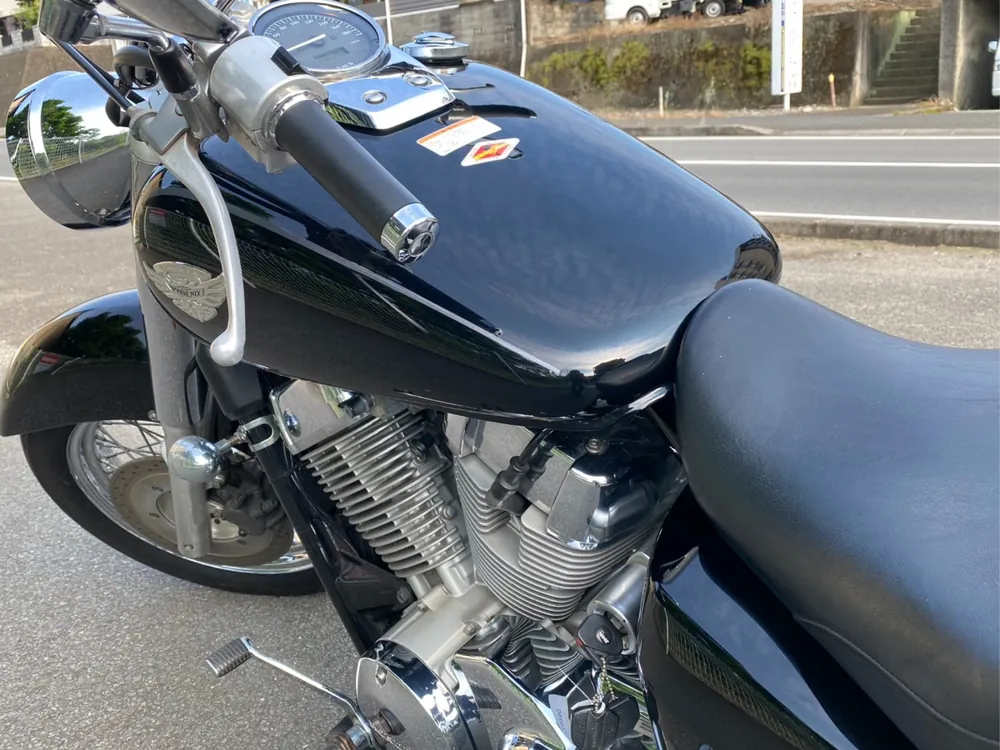 Honda Shadow 750 2007, чёрный, фото 3