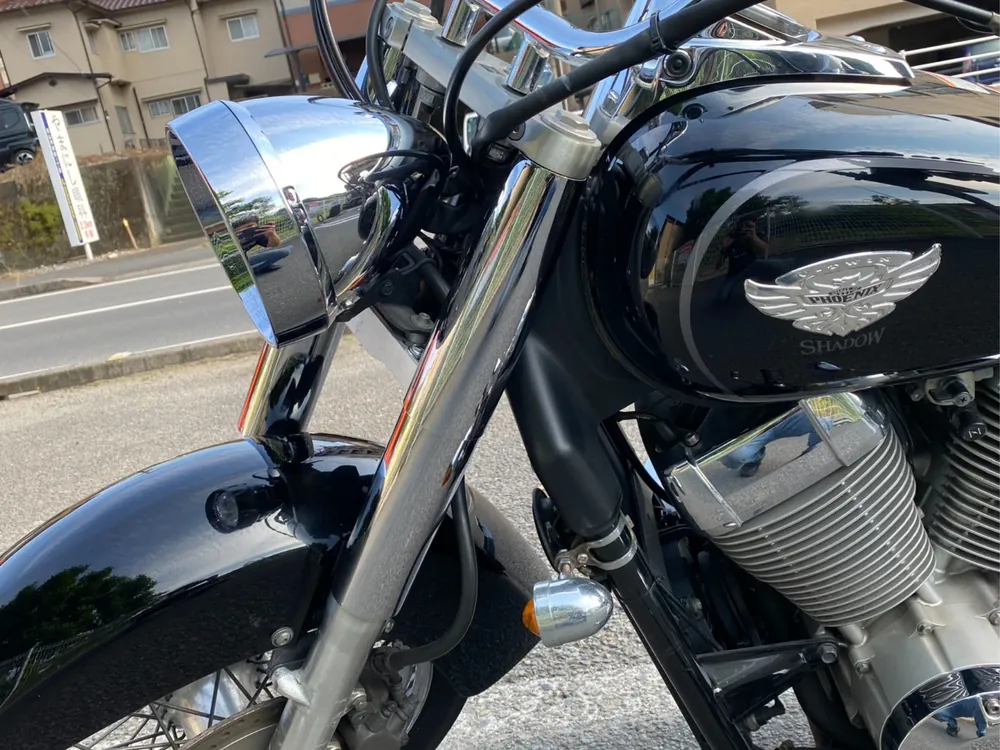 Honda Shadow 750 2007, чёрный, фото 4
