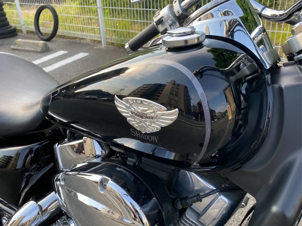 Honda Shadow 750 2007, чёрный, фото 8