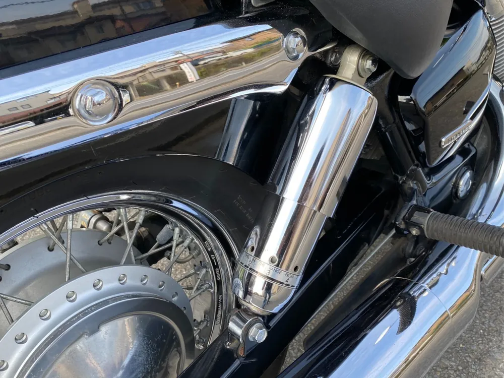 Honda Shadow 750 2007, чёрный, фото 10