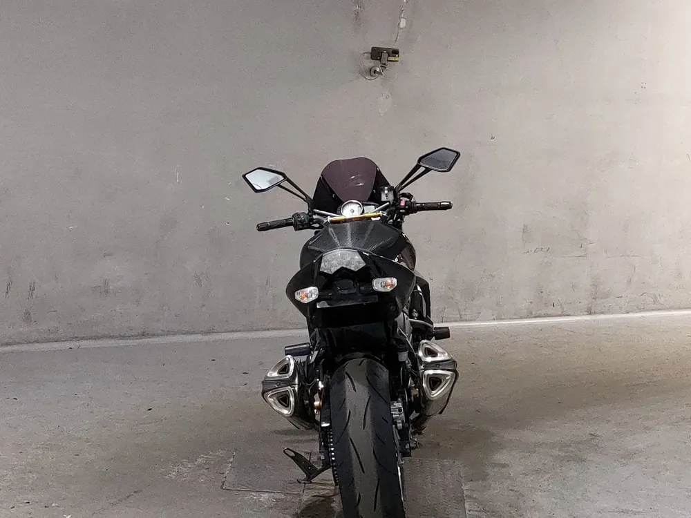 Kawasaki Z1000 2007, чёрный, фото 4
