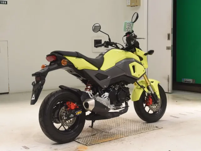 Honda Grom, жёлтый, фото 5