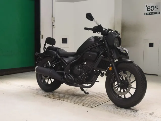 Honda Rebel 250, matt black, фото 3