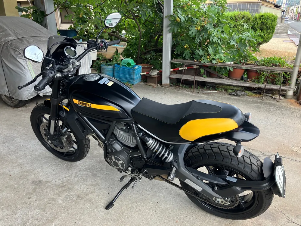 Ducati Scrambler Icon 2015, чёрный, фото 4