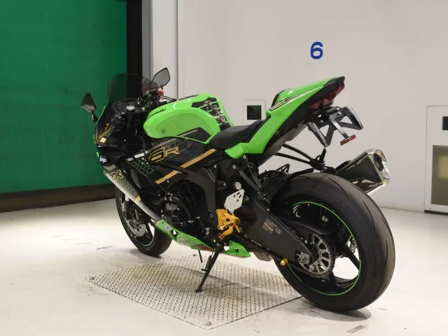 Kawasaki Zx-6Ra, black | green, фото 6