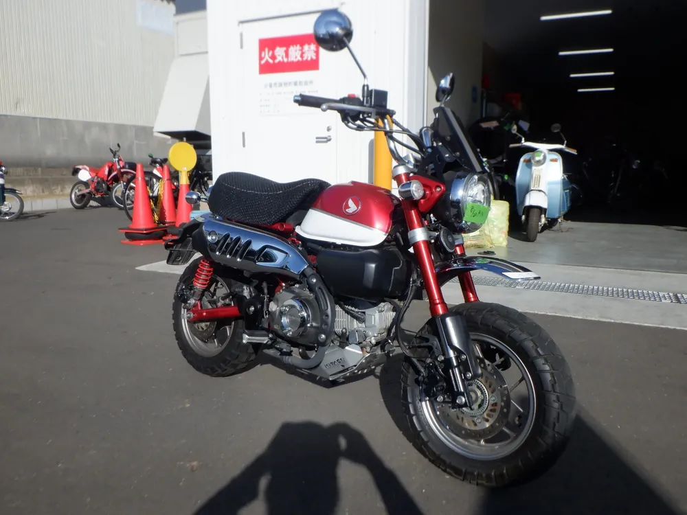 Honda Monkey 125, red/white, фото 4