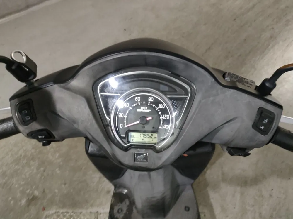 Honda Dio110-3 Basic, чёрный, фото 5