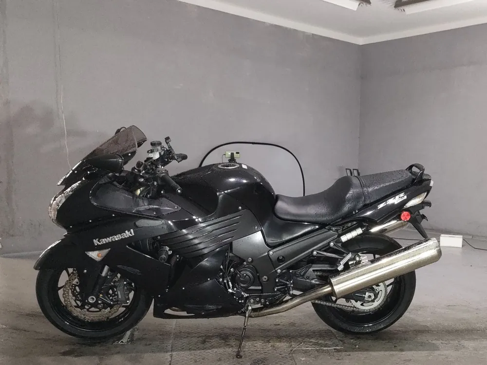Kawasaki ZX-14 2007, чёрный, фото 2