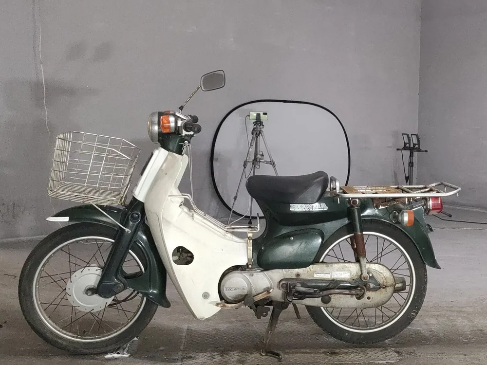 Honda Super Cub, зелёный, фото 2