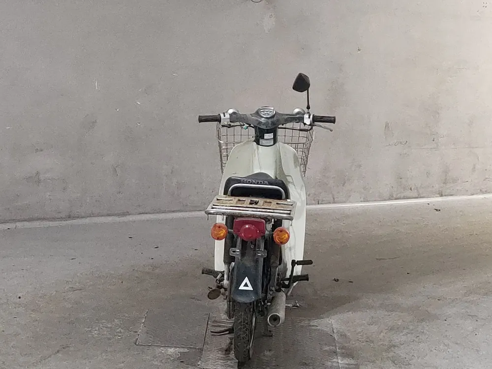 Honda Super Cub, зелёный, фото 4