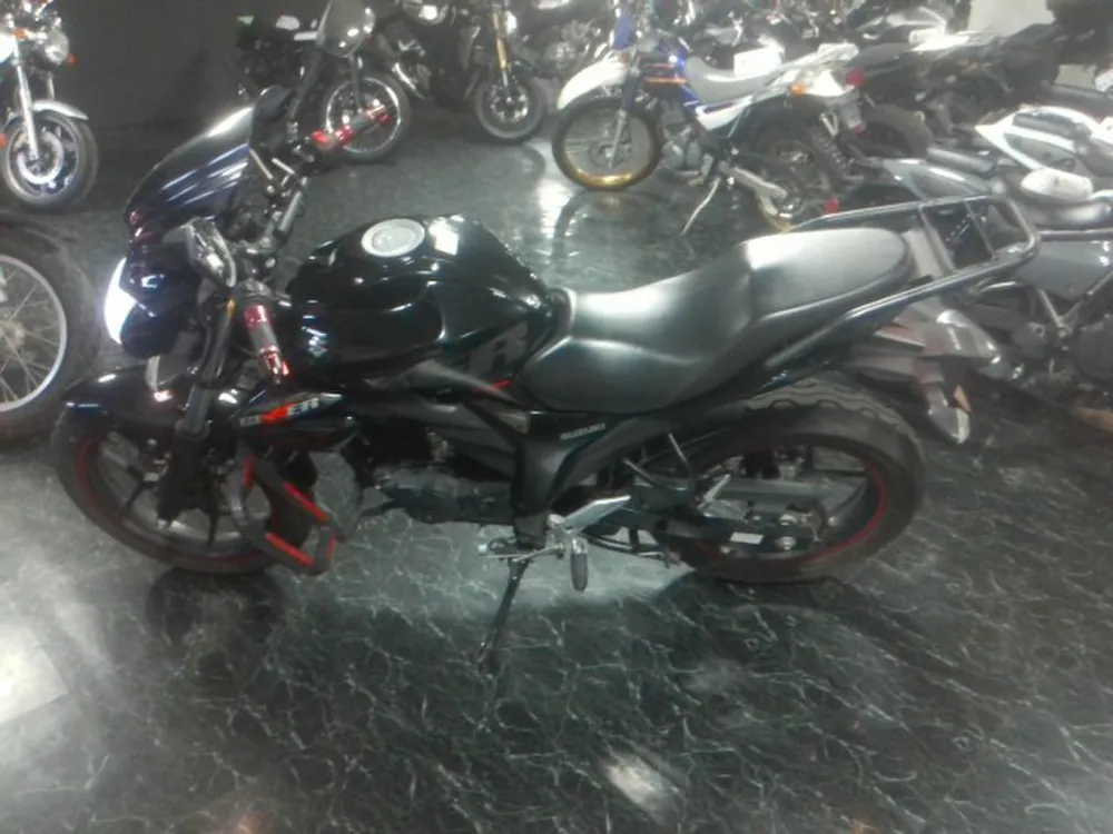 Suzuki Gixxer 150, чёрный, фото 2