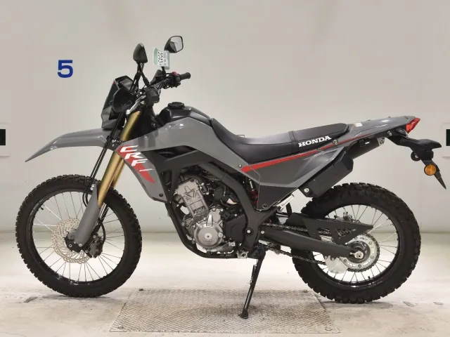 Honda CRF250 Rally, чёрный, серый, фото 2