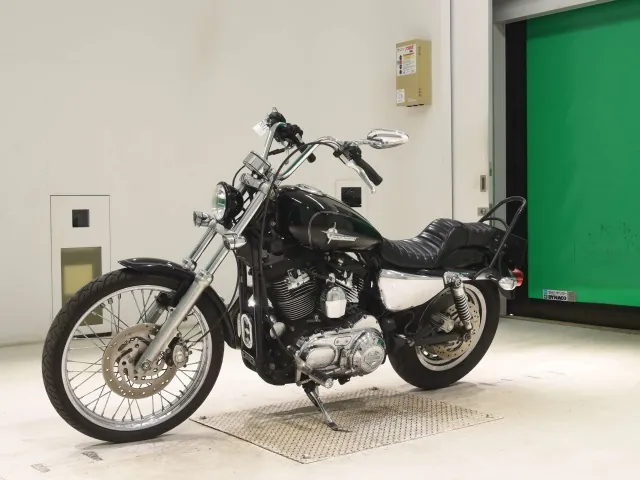Harley-Davidson XL1200C 2005, чёрный, фото 4